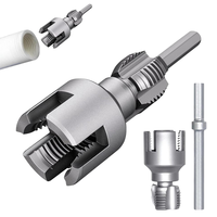 Accessoires de perceuse électrique en acier à grande vitesse de CR-V de dureté élevée pour l'outil de filetage de tuyau de filetage de tuyau avec adaptateur
