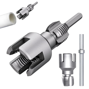 <span class=keywords><strong>Accesorios</strong></span> de <span class=keywords><strong>taladro</strong></span> eléctrico de acero de alta velocidad de alta dureza <span class=keywords><strong>para</strong></span> roscado de tuberías, herramienta de roscado de tuberías con adaptador - Product Image 4