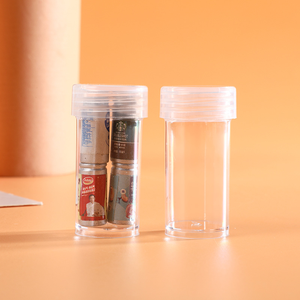 Boîtes en plastique d'emballage de bonbons de supermarché avec impression de logo personnalisé et bouteille transparente de stockage d'articles divers - Product Image 3