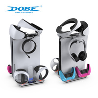 DOBE Factory Direct Supply Station de charge Ventilateur de refroidissement Support vertical pour PS5 Slim Controller PS VR Game Console Accessoires