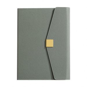 Agenda d'affaires personnalisé en cuir PU à feuilles mobiles A5 Journal Binder Notebook Planner - Product Image 1