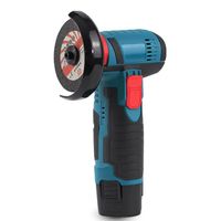 适用于迷你无绳无刷角磨机 12V 3 英寸 19500RPM 滑动开关电动工具，用于一般研磨