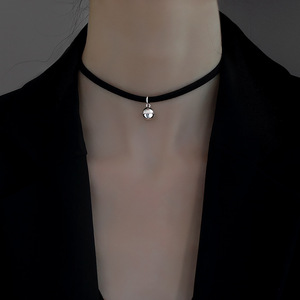 Bell Choker Necklace Zinc Alloy 10cm Or Less For Women Fashion Collarbone Chain - Product Image 1