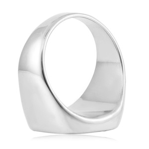 yunnique Men's <b>Titanium</b> Steel <b>Ring</b> Geometric Square Black Inlay Plain Fashion Jewelry FY280351 - Product Image 3