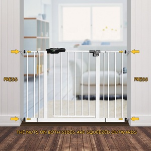PRODIGY SG002 Opération facile Fermeture automatique Verrouillage à <span class=keywords><strong>pression</strong></span> Extensible Sécurité pour bébé Porte en métal Barrières d'<span class=keywords><strong>escalier</strong></span> de sécurité pour animaux de compagnie - Product Image 3