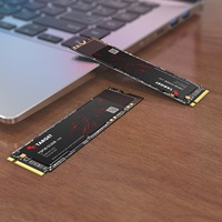 قرص صلب داخلي من نوع M.2 NGFF SSD بسعة 128 جيجابايت إلى 4 تيرابايت (2280/2260/2242/2230) أسود اللون من البلاستيك، معتمد من PCIe وCE/FCC/ROHS، سرعة قراءة/كتابة 6 جيجابت/ثانية