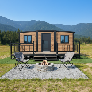 Casa Contenedor Modular Expandible <span class=keywords><strong>de</strong></span> 20 y 40 pies con Cocina Moderna, Cabaña Pequeña para Vivir al Aire Libre en Fines <span class=keywords><strong>de</strong></span> <span class=keywords><strong>Semana</strong></span> - Product Image 2