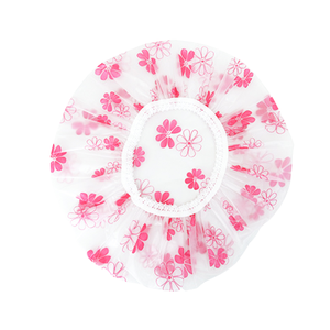 Phụ Nữ Của Dễ Thương Dùng Một Lần <span class=keywords><strong>PE</strong></span> Nhựa Mũ Tắm Dày Không Thấm Nước Nhanh Chóng Làm Khô Tùy Chỉnh Phổ Tắm Tóc <span class=keywords><strong>Cap</strong></span> - Product Image 1