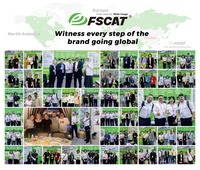 FSCAT Industrial, Juego de 400 Bridas de Nylon 66 Autoblocantes, Surtido de 4+8+10+12 Pulgadas, Bridas de Plástico para Hogar, Oficina y Bricolaje