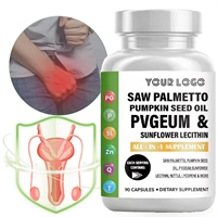 Compléments en vrac pour la santé de la prostate : Capsules de Palmier Nain, Huile de Graine de Citrouille, Pygeum – Soutien des voies urinaires et bien-être masculin pour adultes