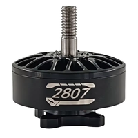 Moteur sans balais à aimant permanent HAOHENG 2807 1100KV-1350KV 4-6S IP54 étanche, axe en alliage de titane, noyau de 33,3 mm pour drone