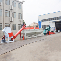 Ligne de granulateur d'extrudeuse de pelletisation à vis unique PS Machine de recyclage PP PE PA EVA Granulateurs à double étage Déchets de plastique