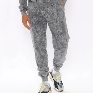 Conjunto de Sudadera con Capucha y Pantalones Acampanados con Estampado Lavado Ácido, Estilo Chándal Personalizado - Product Image 5