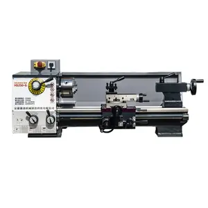 HUISN Metal Lathe 1600RPM 750W 220V Mini Bench Manual Lathe Machine for Mini Precision Parts Processing