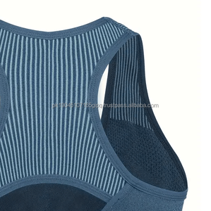 Nouveau soutien-gorge de sport grande taille pour femmes imprimé de logo personnalisé de haute qualité de forme physique respirant et durable soutien-gorge de sport pour femmes de gymnastique - Product Image 4