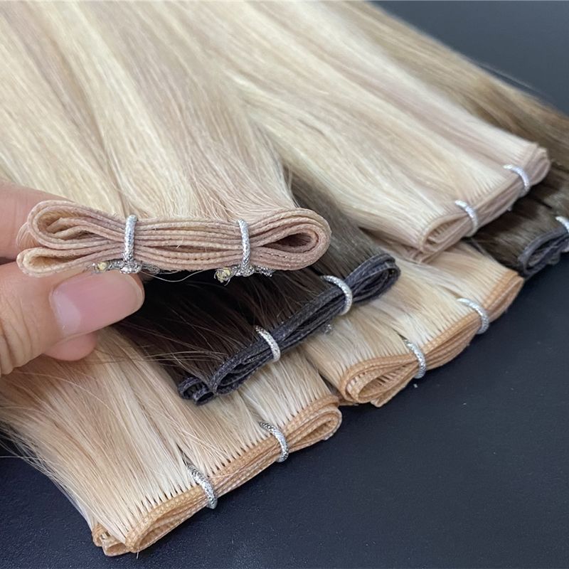 Low Light Balayage Color Hair Extensions 100 Human Hair Extensions Thin ...