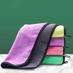 CXT687 양면 산호 벨벳 와이핑 타월 대형 두꺼운 600GSM 극세사 세차 타월 흡수성 천 - Product Image 2