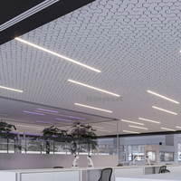 Carreaux de plafond en aluminium perforés décoratifs intérieurs/extérieurs de bureau de caractère