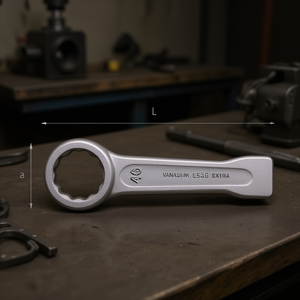 Clé à chocs hydraulique 254 mm en acier au vanadium extra résistant - Product Image 3