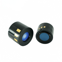 Tabung Penguat Citra NNVT 16mm IIT Gen 3 MX11769 Fosfor Putih/Hijau Manual Gain NVG Tabung Penglihatan Malam