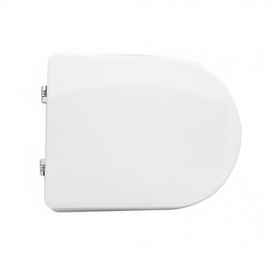 Asiento de inodoro para techo Enjoy Form 7 con bisagras de expansión blancas - Product Image 3