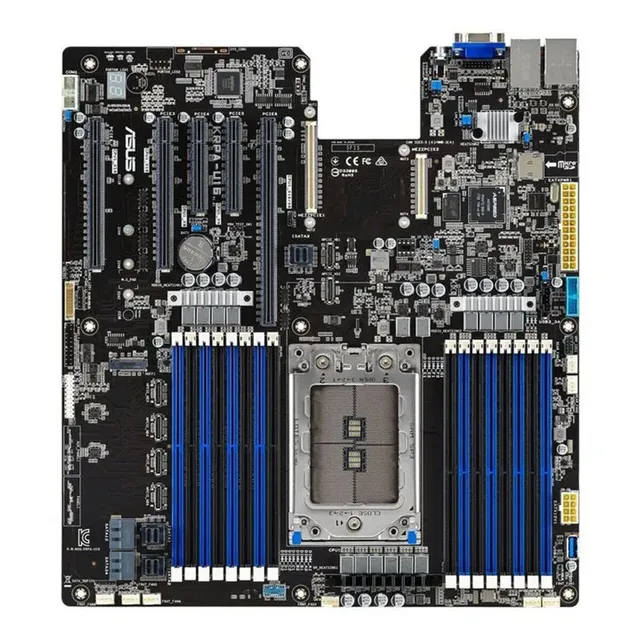 Refurbished KRPA-U16 ATX Single Server Motherboard Support EPYC 7003/7002 Socket SP3 CPU EEB PCI 4.0/3.0 16-Slots DDR4 Four SATA