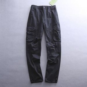 <span class=keywords><strong>Pantaloni</strong></span> Cargo Mimetici alla Moda per Uomo <span class=keywords><strong>con</strong></span> <span class=keywords><strong>Tasche</strong></span> <span class=keywords><strong>Laterali</strong></span>, Vestibilità Regolare per Attività all'Aperto - Product Image 4