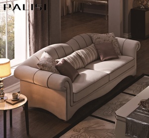 Sofa sang trọng hiện đại 3 chỗ ngồi phòng khách cao quý thiết kế cong sofa đồ nội thất 321 bộ hậu hiện đại Deluxe tiếp tân hội trường sofa - Product Image 2