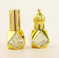Bouteille de parfum en verre arabe en gros, style Dubaï, avec bouchon roll-on et diffuseur à bâtonnets pour l'emballage d'huiles Attar