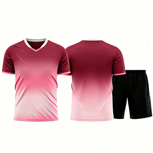 Vente directe d'usine, maillot de football extensible personnalisé avec logo, ensemble de sublimation, uniformes de football confortables pour hommes - Product Image 3