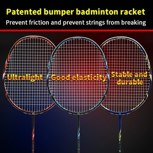 Nouvelle Arrivée <span class=keywords><strong>Raquette</strong></span> de <span class=keywords><strong>Badminton</strong></span> en Alliage d'Aluminium et Composite de Carbone avec Technologie de Conception de Protection Offensive - Product Image 2