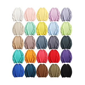 400G Heavyweight Sudadera para hombre French Terry Drop Shoulder Crew Neck 100% Sudadera de algodón - Product Image 5