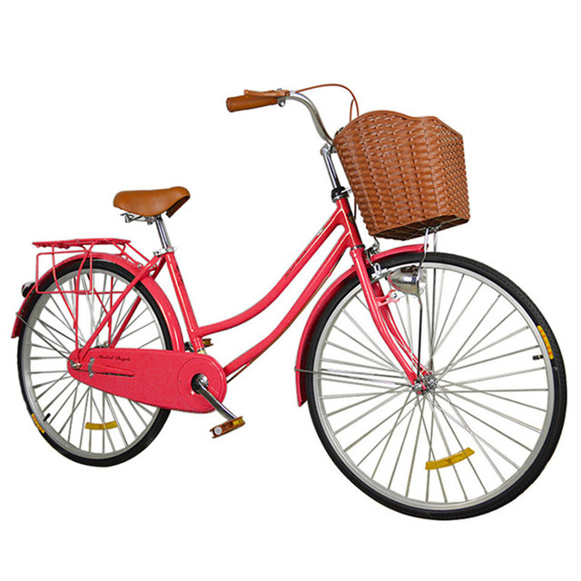 Wholesale Dutch Pink Cruiser Bike Women Classical 28" Adult Bicycle for High Quality
