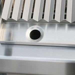 Équipement de cuisine commerciale Grille robuste Bureau Gaz Style lave Rock Grill Acier inoxydable Gaz Teppanyaki Grill - Product Image 2