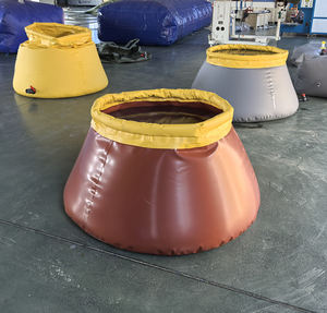 Réservoir d'eau pliable et portable en PVC de 1000 litres pour stockage d'eau de pluie - Product Image 1