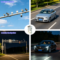 Illuminateurs LED pulsés infrarouges 24W IP66 940nm pouvant être synchronisés avec l'obturateur de caméra de sécurité CCTV