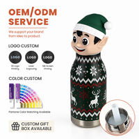 Bouteille d'eau isotherme en acier inoxydable 3D motif dessin animé Tairflask, très populaire pour Noël, cadeau pour enfants, idéale pour les voyages et les activités de plein air