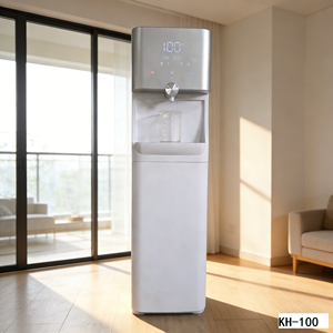 Distributeur d'eau sur pied personnalisé en usine, facile à utiliser avec robinet, système de filtration purificateur pour la consommation domestique, offre eau chaude, froide et tiède - Product Image 1