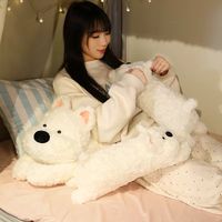 Jouets en peluche personnalisés OEM : Poupées en peluche de haute qualité personnalisées selon vos images, coussin long rayé, cadeau de vacances