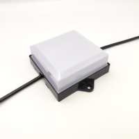 50mm 6 ledli Kare Led Piksel Nokta Işığı Su Geçirmez