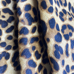 <span class=keywords><strong>Cuir</strong></span> de vache véritable imprimé léopard sur mesure LWG China Tannery pour chaussures et sacs - Product Image 5