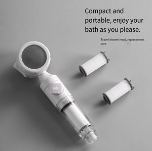 <span class=keywords><strong>Filtre</strong></span> de voyage portable Pomme de douche pressurisée Robinet Puissance manuelle Buse de peau de <span class=keywords><strong>beauté</strong></span> d'hôtel universelle pour les applications de camping-car - Product Image 5