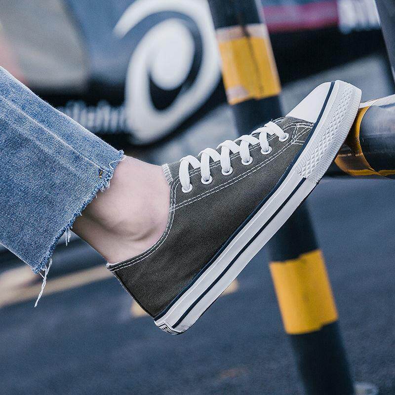 Low-top-olive green