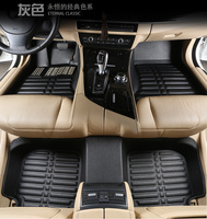 Bestseller Großhandel Auto Boden Teppich Fußmatten für Allwetter Rechtslenker benutzer definierte rutsch feste wasserdichte Luxus 5d