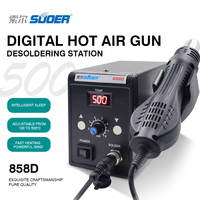 Pour station de soudage numérique SUOER avec écran LCD 200-480 ° C Chauffage rapide ESD Technologie antistatique sûre pour l'électronique Repa