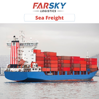 Servicio de Transporte de Carga LCL+Express de Farsky Logistics, Puerta a Puerta, de China a EE. UU./MX/CA/AT, con Seguro por DDP DDU, Económico