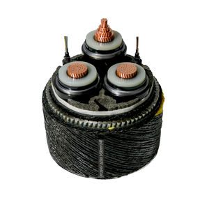 สายไฟฟ้าหุ้มฉนวนพีวีซี ตัวนำทองแดง หุ้มเหล็ก โพลีไวนิลคลอไรด์ 5 เมตร 3*240 มม. + 1*120 มม. แรงดันไฟฟ้า 15kV - Product Image 5