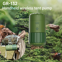 Pompe à air haute pression 14800mWh 2000mAh avec batterie au lithium, pompe électrique rechargeable 5V, pompe à air pour tente de camping