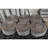 Bande transporteuse métallique en acier inoxydable pour fours de cuisson de biscuits, fours de durcissement des céréales et fours de reculage industriels