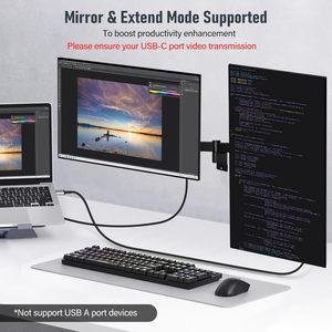 SYONG 2M USB tipo C a HDMI Cable 4K30Hz Conductor de cobre desnudo chaqueta de PVC para HDTV Audio Video ordenador proyector REPRODUCTOR DE DVD uso - Product Image 4